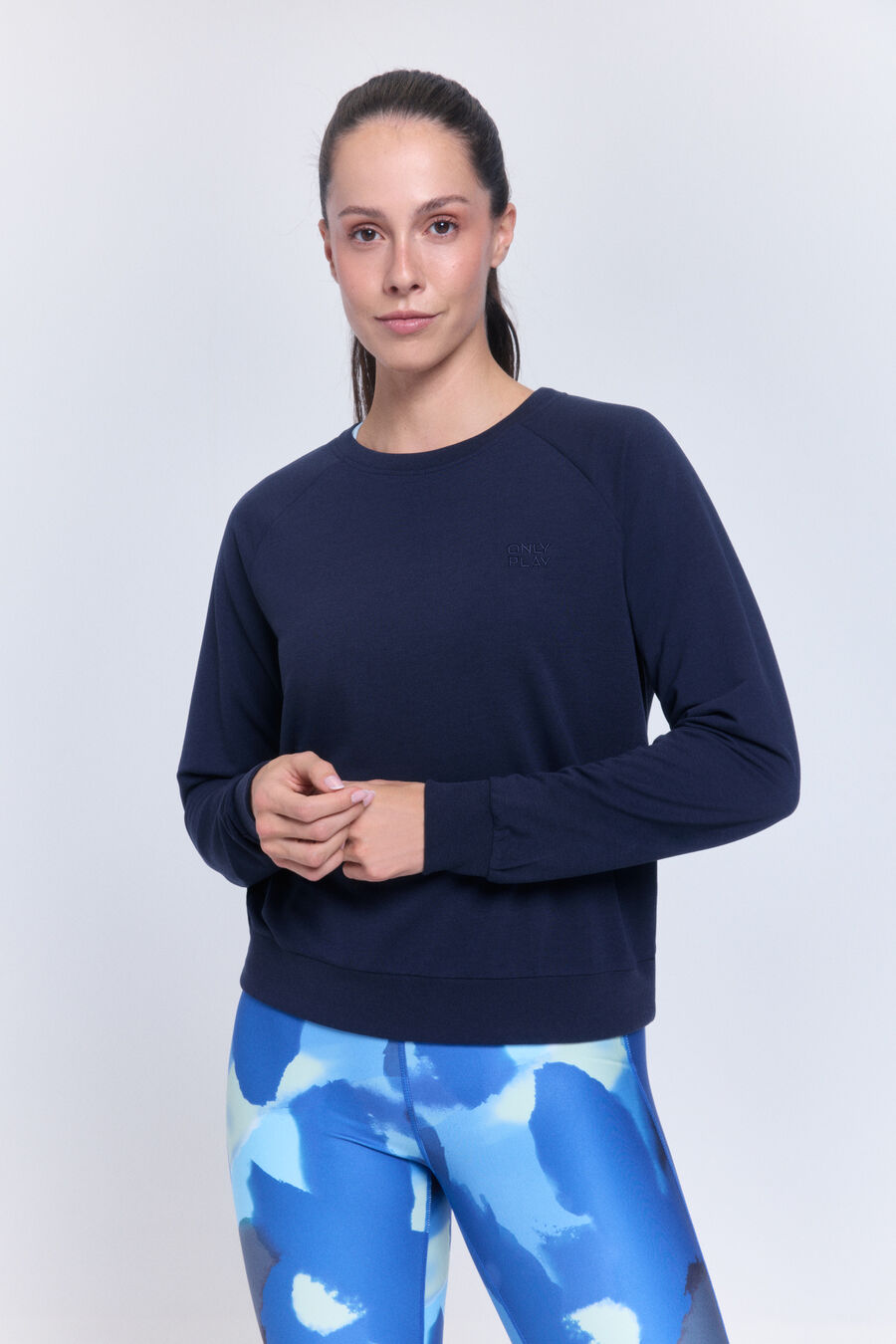 Sudadera cuello redondo