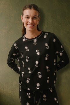 Women'secret Duga pamučna pidžama Snoopy Halloween