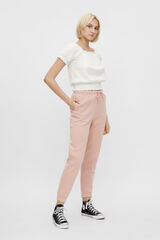 Pieces Pantal&oacute;n jogger felpa rosa