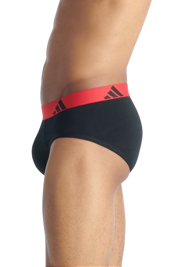 Adidas Pack of 3 Active Flex cotton boxers blue