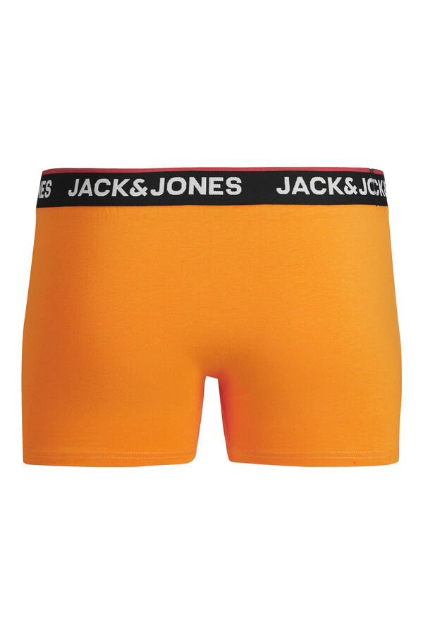Jack & Jones 5-pack cotton boxers burgundy