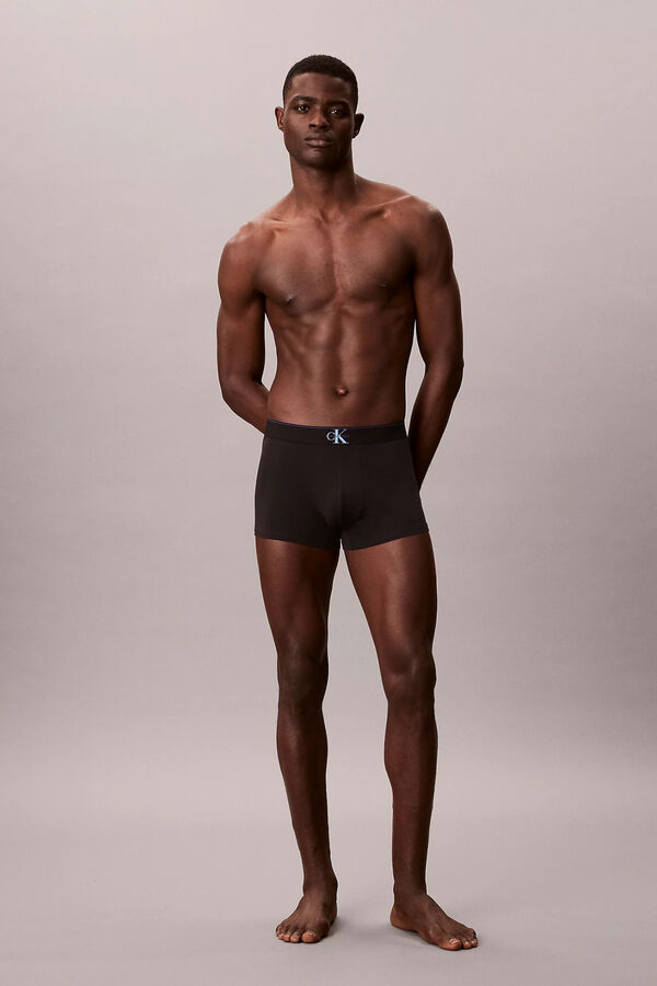 Calvin Klein Pack de 3 boxers curtos com logo castanho