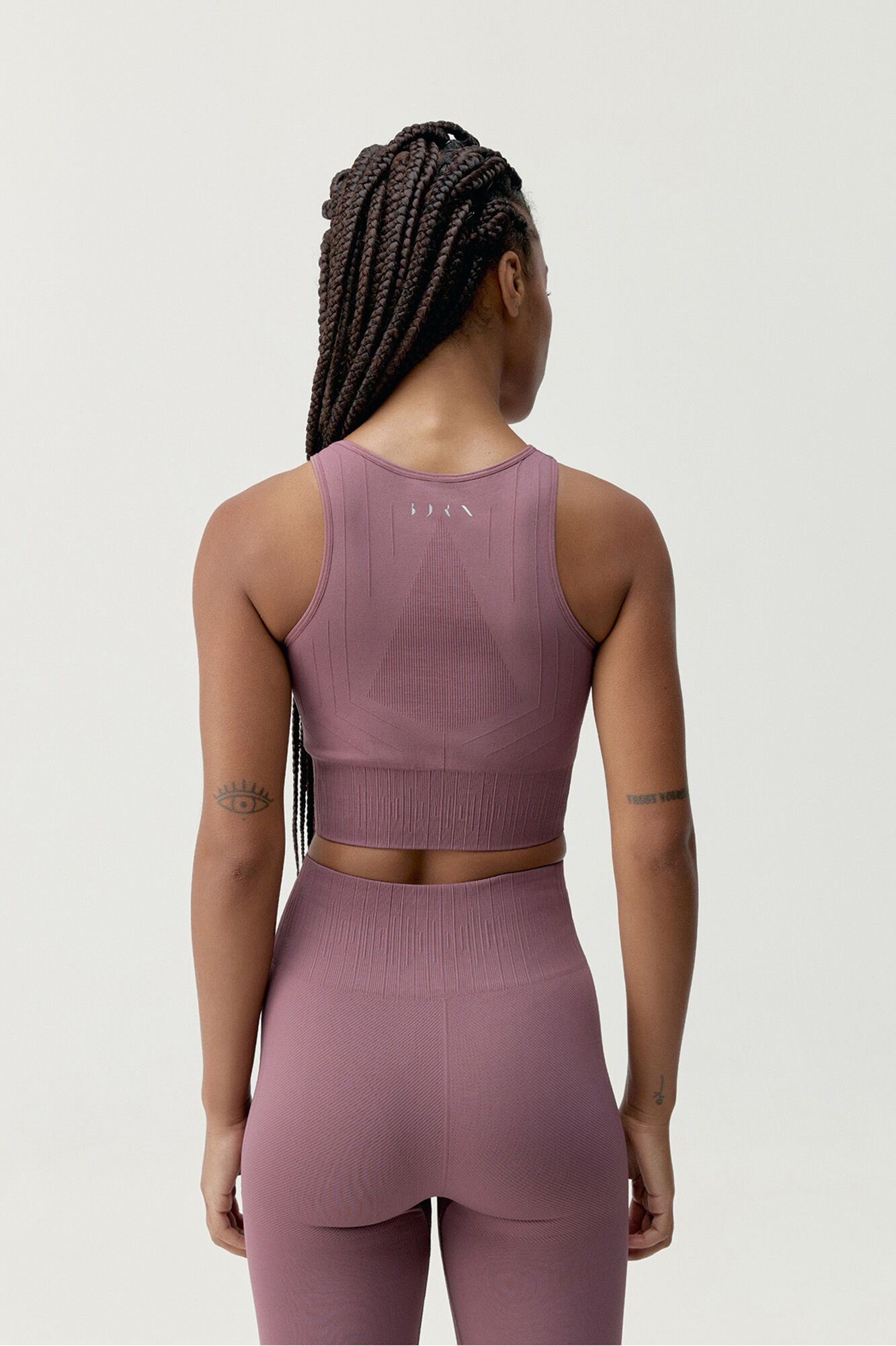 Born Living Yoga Sujetador top deportivo Nawal rosa&nbsp;