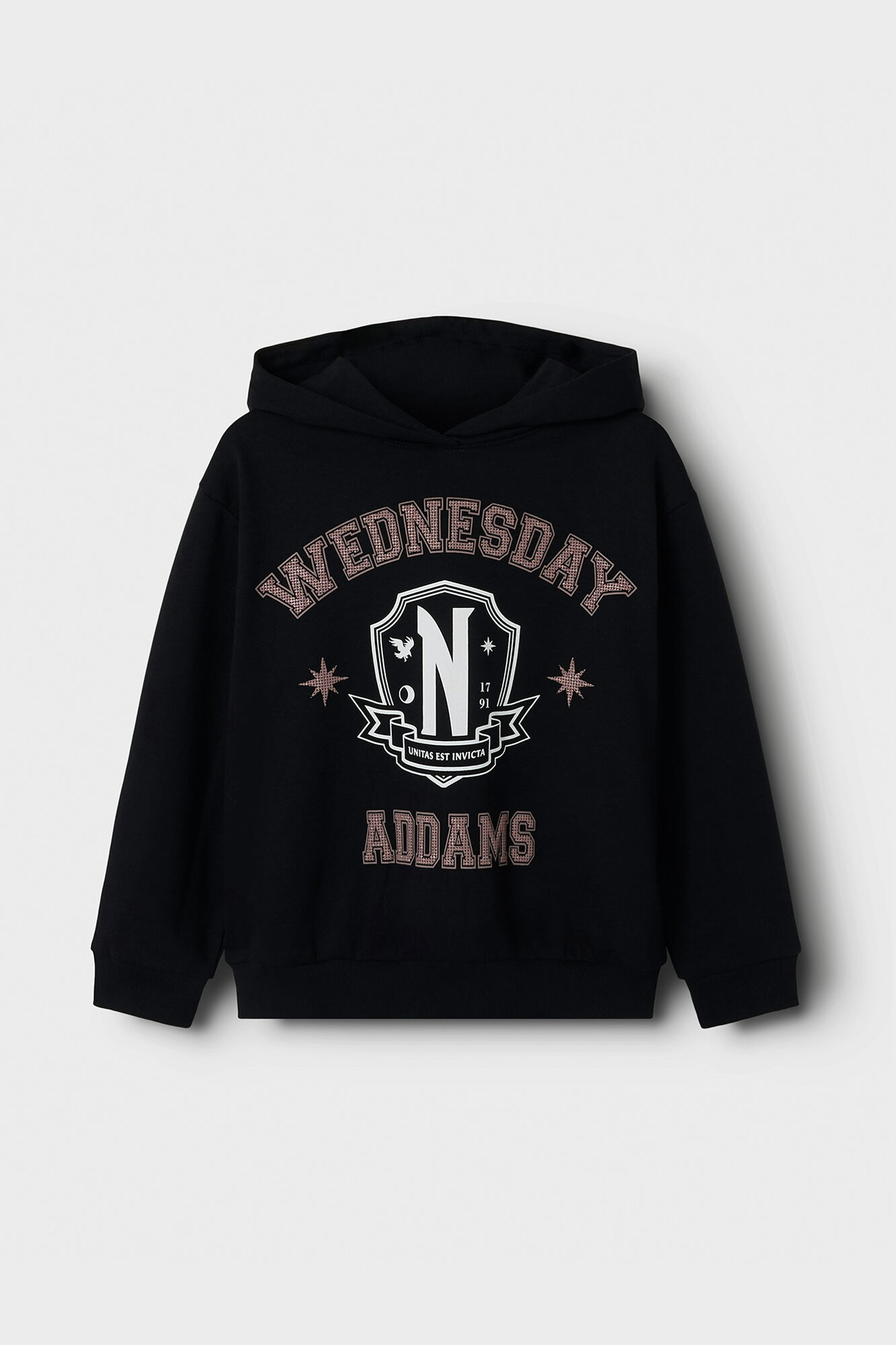 Name it Sudadera de Wednesday de ni&ntilde;a 