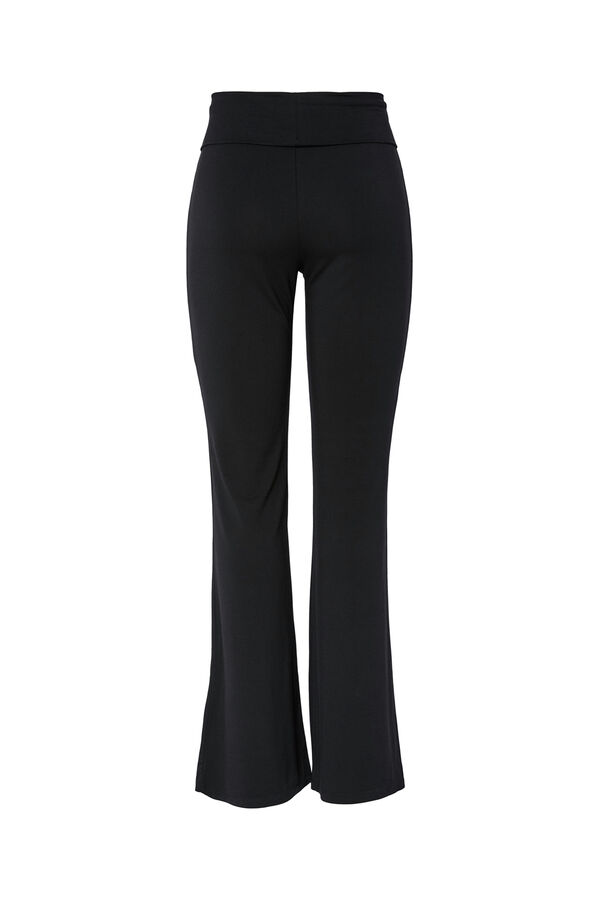 Pieces Calça elásticas preto