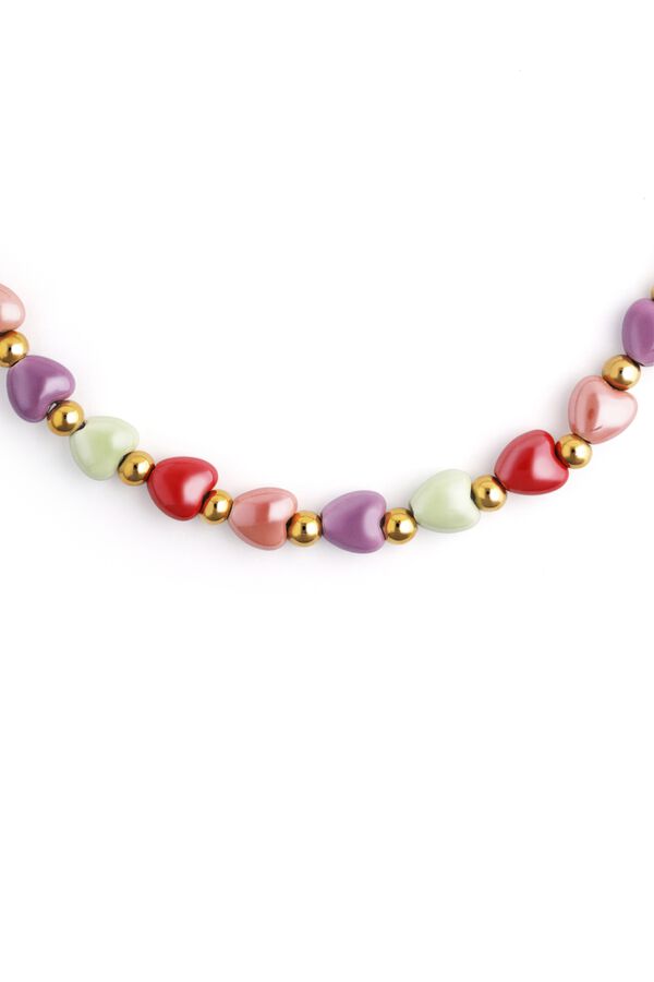 Singularu Collar l'Amour Paris Acero B.Oro  amarillo