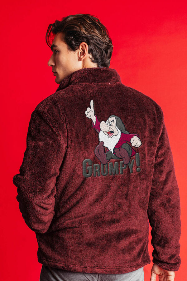 Admas Grumpy Are You Talking To Me Men's Robe printed