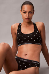 Calvin Klein Sujetador bralette logo gris
