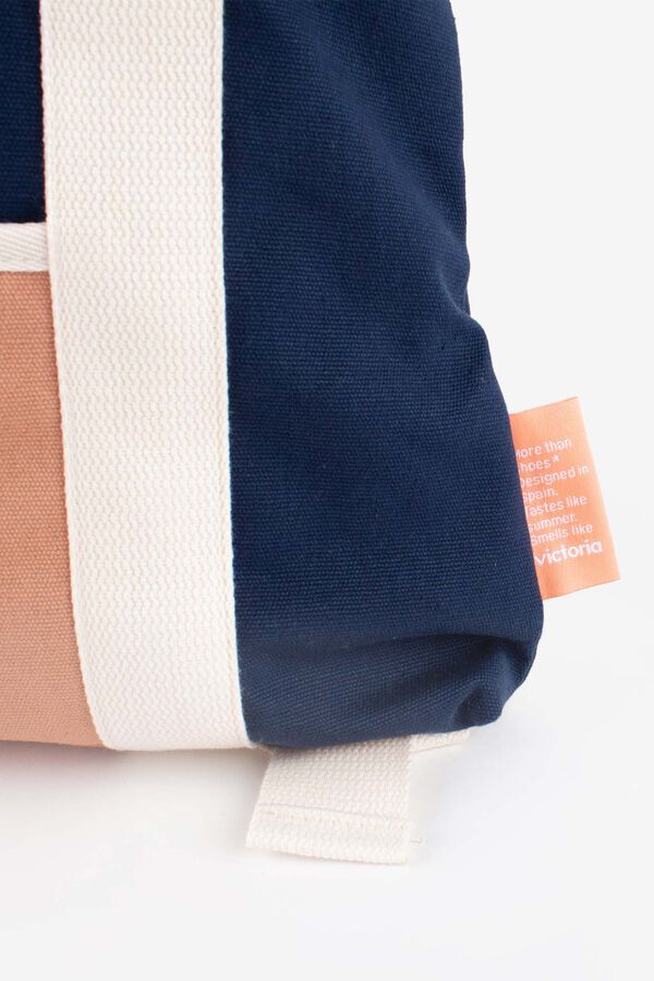 Victoria Mochila de lona blue