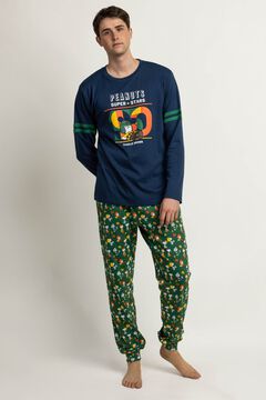 Admas Pijama comprido para homem Peanuts
