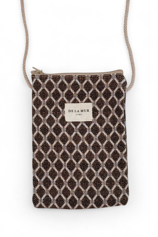 De La Mur Bolsa para celular Cobre castanho