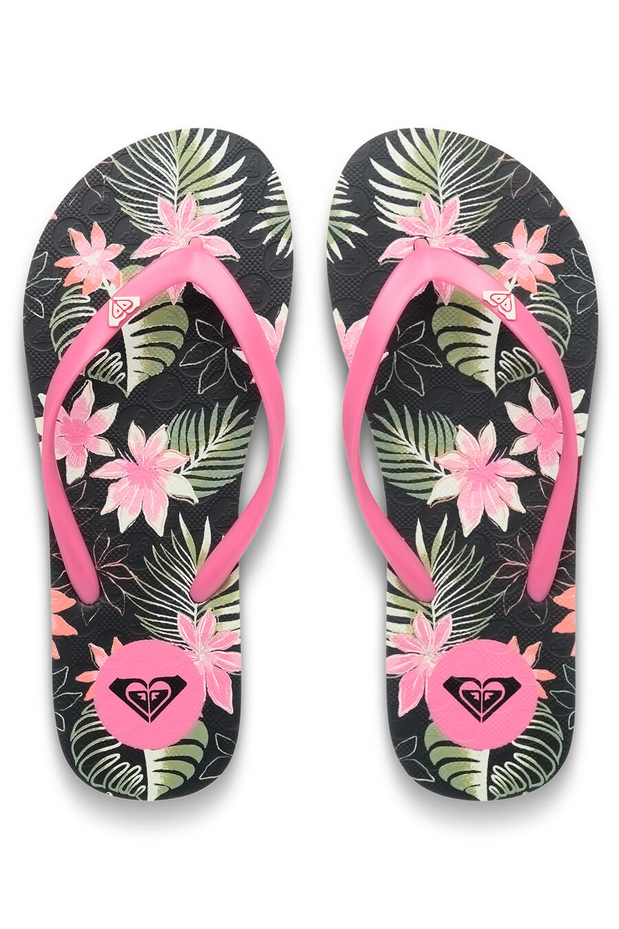 Chanclas estampado tropical