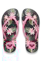 Roxy Chanclas estampado tropical negro