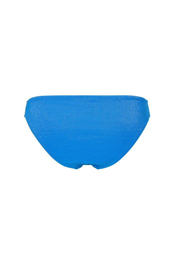 Pieces Braga bikini glitter blanco