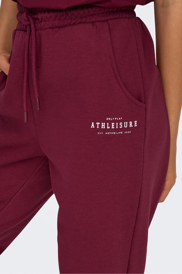 Only Play Pantal&oacute;n largo de chandal morado/lila