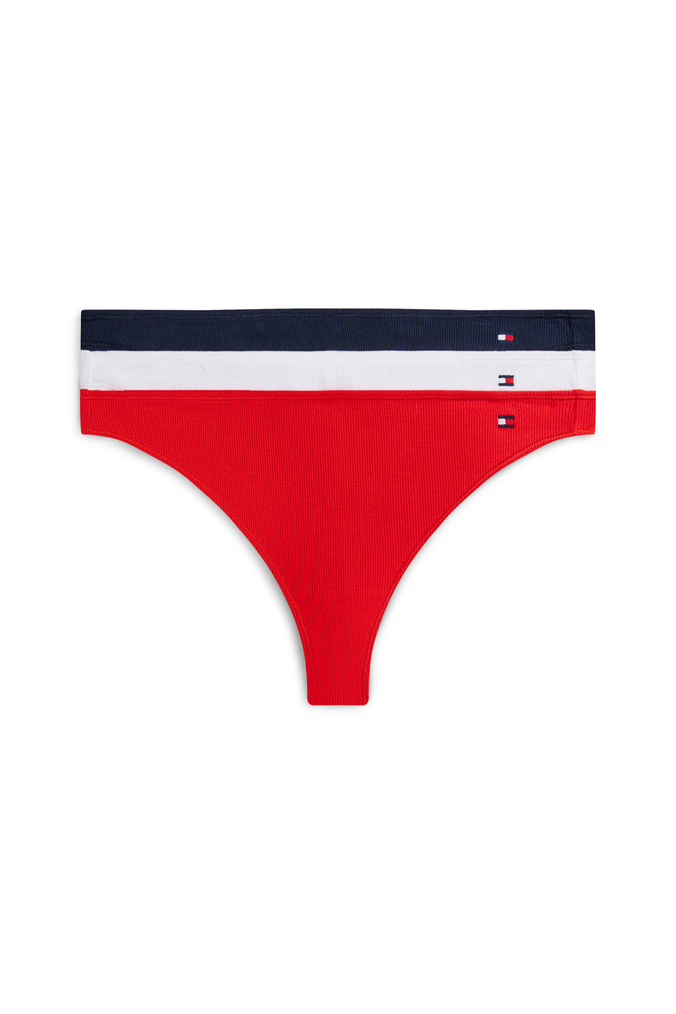Tommy Hilfiger Pack 3 bragas tangas logo lateral