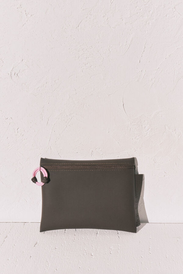 Women'secret Smeđa vodootporna torba za kupaći kostim Braon