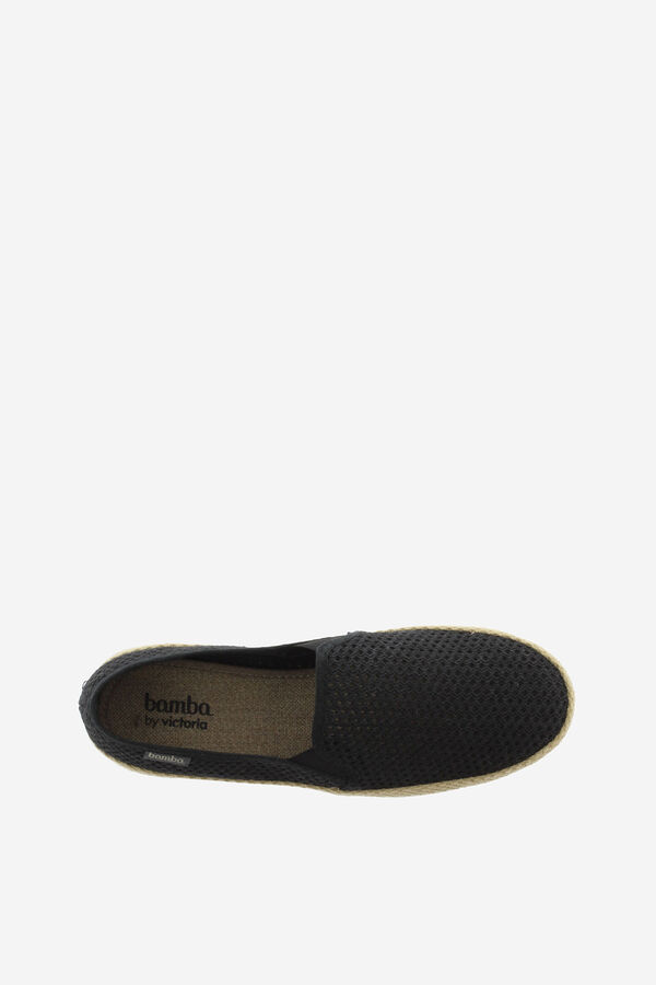 Victoria Mesh espadrilles black