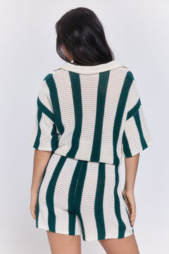 Pieces Shorts punto algod&oacute;n