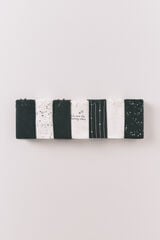 Women'secret Pakovanje 7 crno-belih printanih pamučnih klasičnih gaćica Print