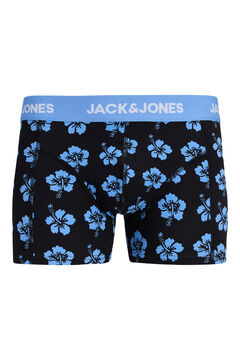 Jack & Jones Pack 3 boxers em algod&atilde;o estampados