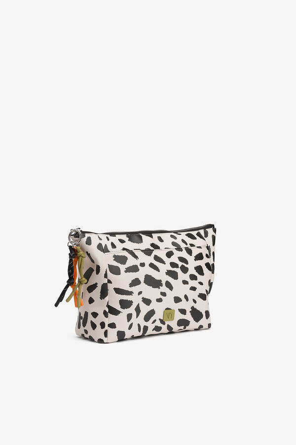 Vilanova Cosmetic Bag with Strings Print