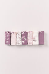 Women'secret Pakovanje od 7 klasičnih pamučnih gaćica sa Snoopy printom Print