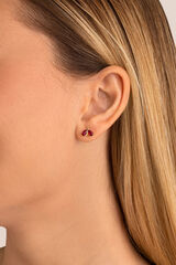 Singularu Pendiente Suelto Bug Ladybug Plata Ba&ntilde;o Oro amarillo