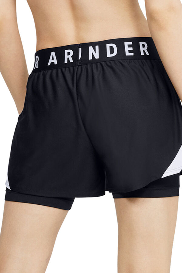 Womensecret Play Up 2-in-1 Shorts noir