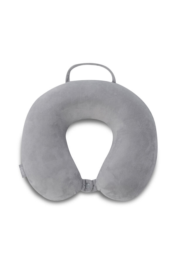 Totto Memory Foam travel pillow grey