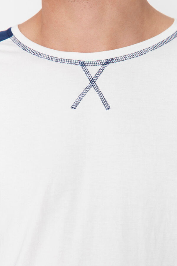 Trendyol Regular fit plaid pyjamas set in navy blue  blue