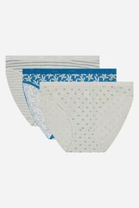 DIM Pack 3 cuecas estampadas