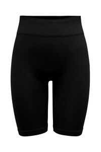 Only Play Legging ciclista seamless negro canal&eacute;
