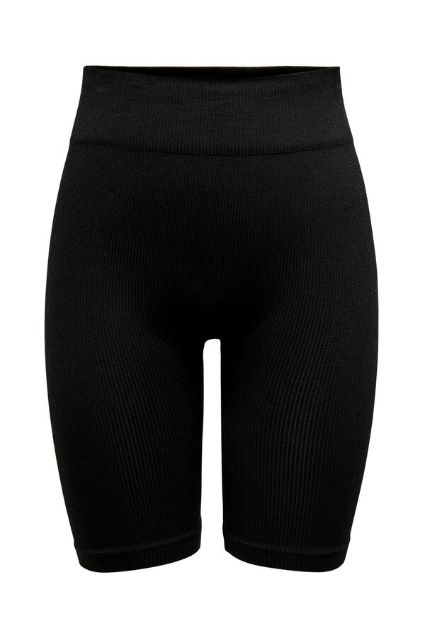 Only Play Legging ciclista seamless negro canal&eacute; negro