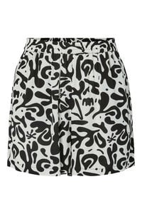 Pieces Shorts viscosa ECOVERO&trade; estampado