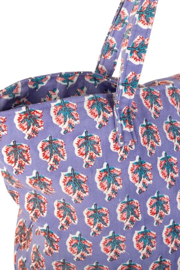Kbas Bolso algodon morado/lila