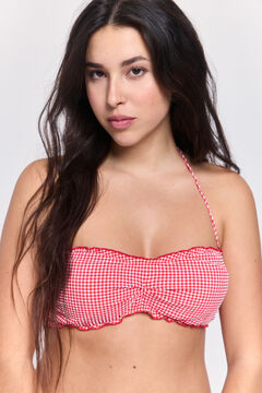 Pieces Bikini top tirantes lazos