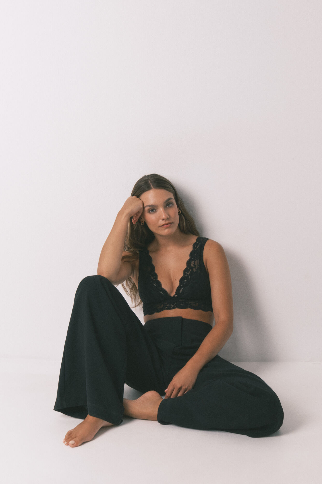 Women'secret Csipke nyakp&aacute;ntos bralette melltart&oacute;