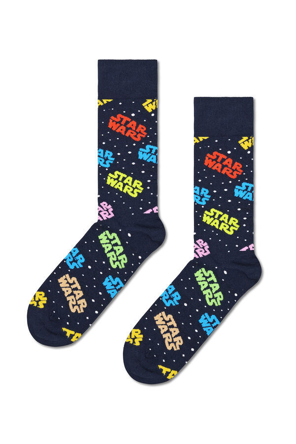 Happy Socks Calcetin Star Wars blue