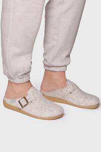 Toni Pons Chinelo feminino estilo tamanco em feltro