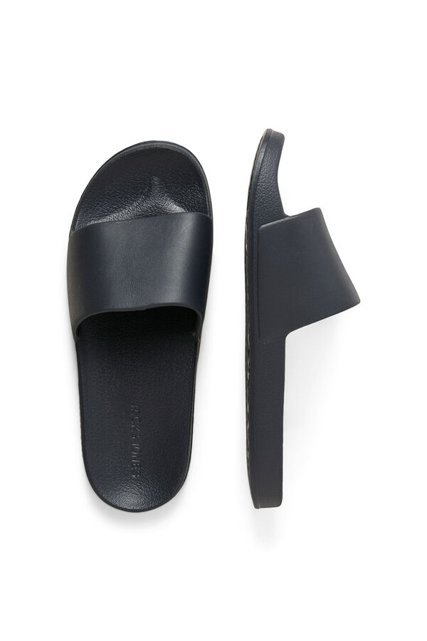 Jack & Jones Chanclas pala de hombre negro