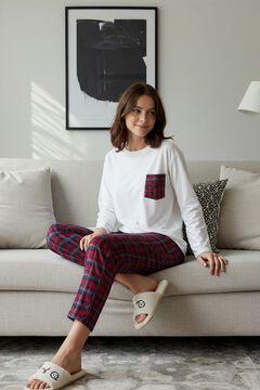 Trendyol Conjunto de pijama aos quadrados
