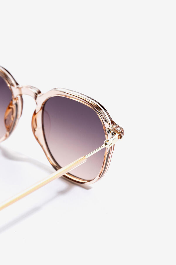 Vilanova Gafas de Sol Cuadradas beige