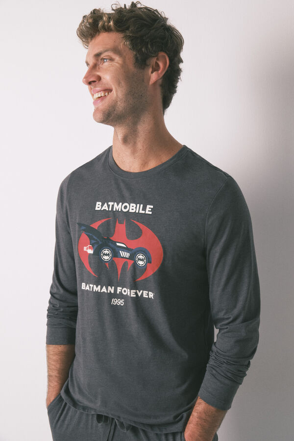 Women'secret Gray cotton long pajamas Batman grey