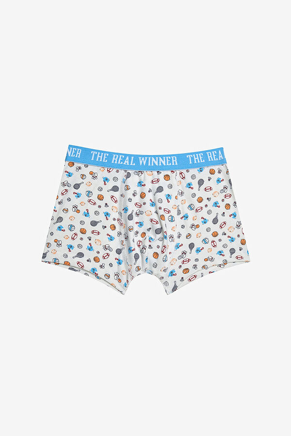 Penti Boxers para crian&ccedil;as (2 unidades) estampado