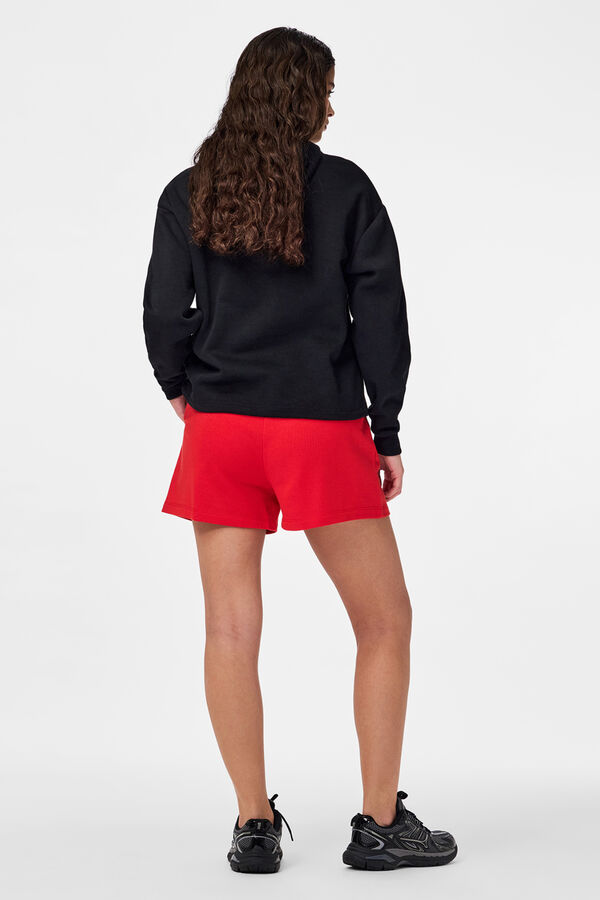Pieces Ch&aacute;ndal corto jogger rojo