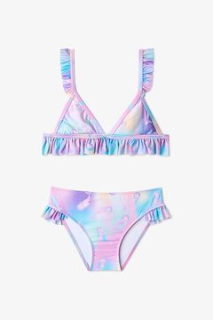 Penti Conjunto bikini infantil volantes con sirena
