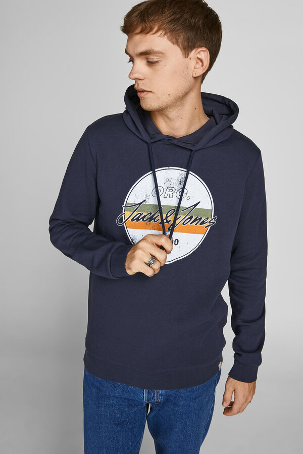 Jack & Jones Hoodie blue