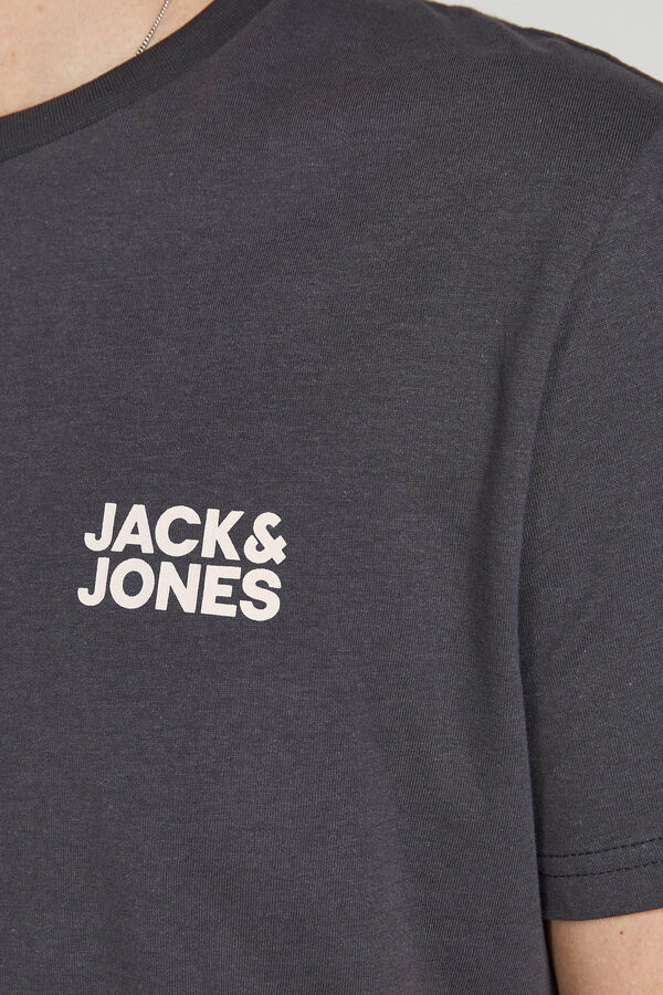 Jack & Jones Short-sleeved T-shirt Grau