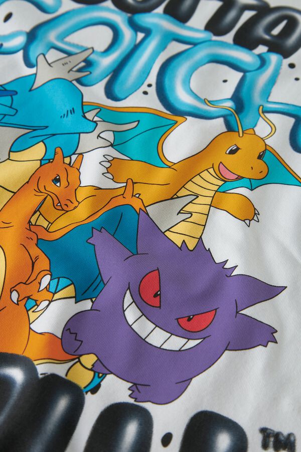 Name it Camiseta manga corta Pokemon ni&ntilde;o blanco